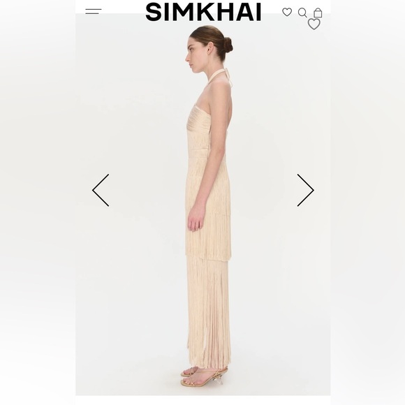 SIMKHAI BALDWIN DRESS (WORN ONCE) 10 - Picture 7 of 7